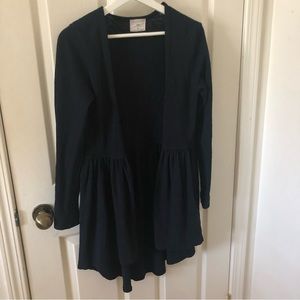 Anthropologie Dark Blue Cardigan